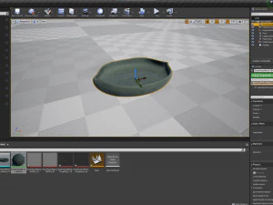 Boat Shaped Bowl 3D Model