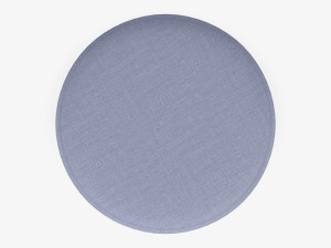Round Fabric Ottoman 3D-Modell