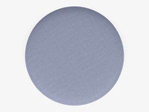 Round Fabric Ottoman 3D Model