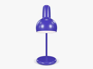 Blue Table Lamp 3D Model