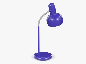 Blue Table Lamp 3D Model