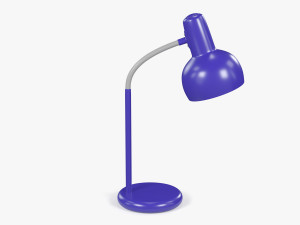 Blue Table Lamp 3D 모델