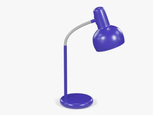 Blue Table Lamp 3D Model