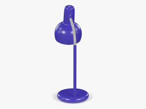 Blue Table Lamp 3D 모델