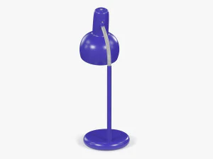 Blue Table Lamp 3D Model