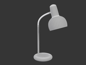 Blue Table Lamp 3D 모델