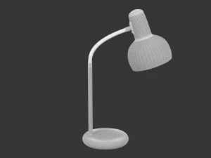 Blue Table Lamp 3D Model
