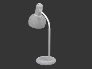 Blue Table Lamp 3D 모델