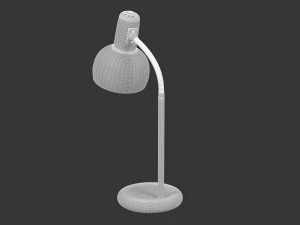 Blue Table Lamp 3D Model