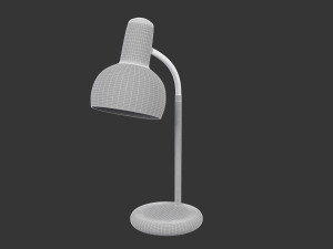 Blue Table Lamp 3D 모델