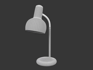 Blue Table Lamp 3D Model