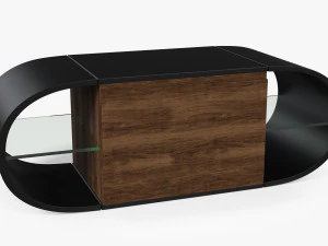 ラウンドテレビスタンド 3Dモデル