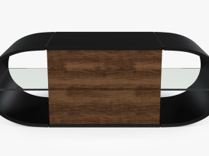 Round TV Stand 3D Модель