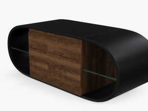 Round TV Stand 3D Модель