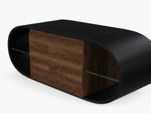 Round TV Stand 3D Model