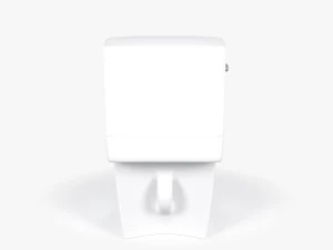 Classic White Toilet 3D Model