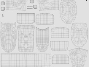 Classic White Toilet 3D Model