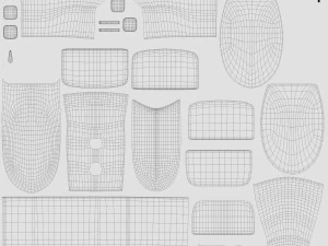 Classic White Toilet 3D Model