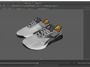 Reebok Crossfit Shoes 3D Model