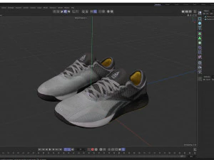 Reebok Crossfit Shoes 3D Model