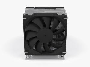 CPU Cooler Heatsink 3D मॉडल