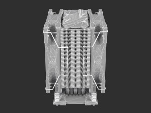 CPU Cooler Heatsink 3D मॉडल