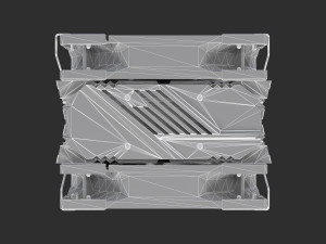 CPU Cooler Heatsink 3D मॉडल