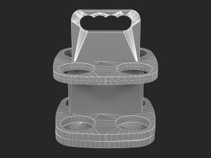 Wine Caddy Model 3D