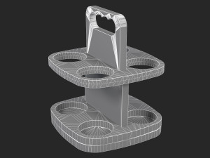 Wine Caddy Model 3D