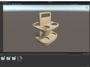 Wine Caddy Model 3D