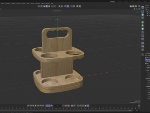 Wine Caddy Model 3D