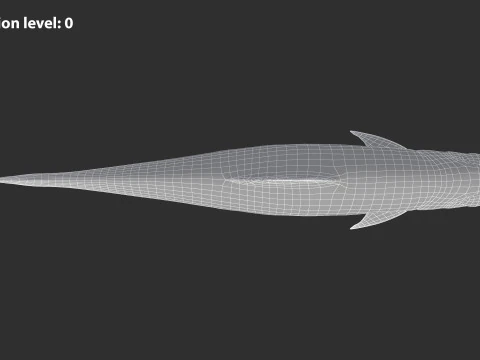 Sardine Fish 3D Model