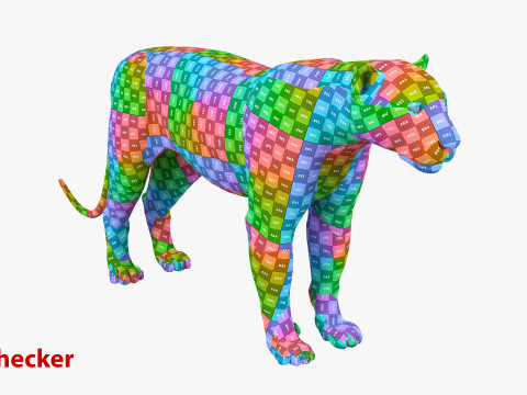 Leopard Modèle 3D