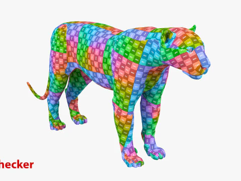 Leopard 3D Model