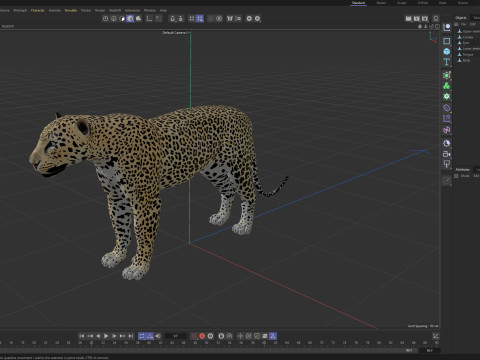 Leopard Modèle 3D
