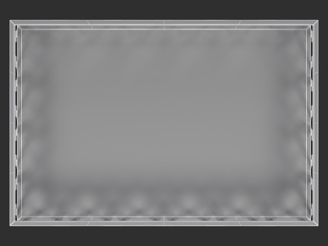 Black Marble Tray Modèle 3D
