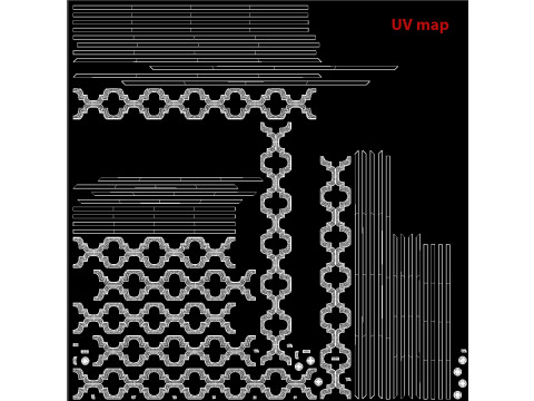 Black Marble Tray Modèle 3D