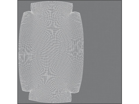 Black Metal Bed 3D 模型