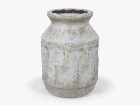 Old Clay Vase 3D Model