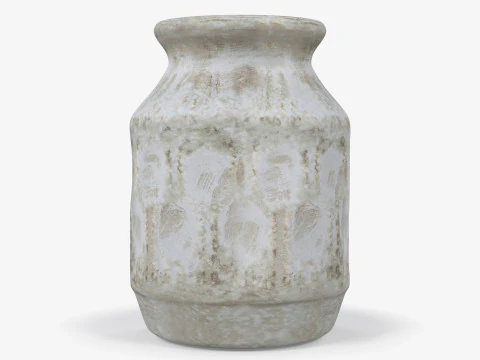 Old Clay Vase 3D Model