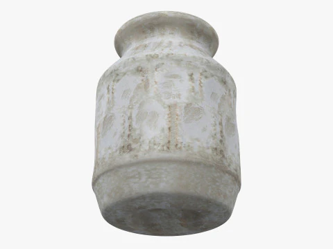 Old Clay Vase 3D Model