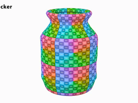 Old Clay Vase 3D Model