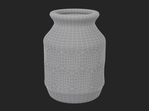 Old Clay Vase Modèle 3D