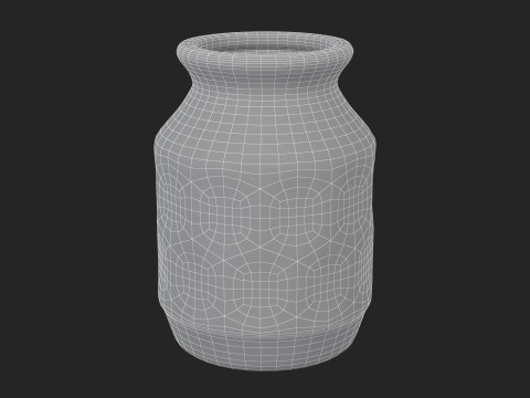 Old Clay Vase Modèle 3D