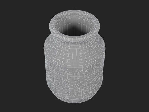 Old Clay Vase Modèle 3D
