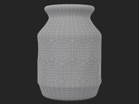 Old Clay Vase Modèle 3D