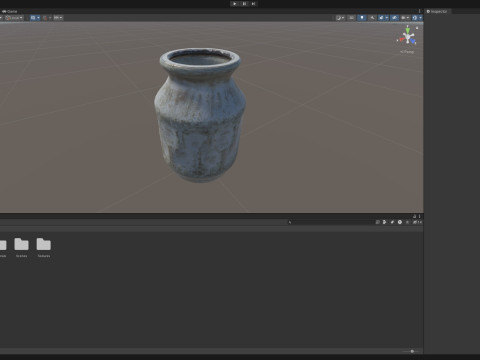 Old Clay Vase Modèle 3D