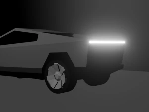 tesla cybertruck 3D Model
