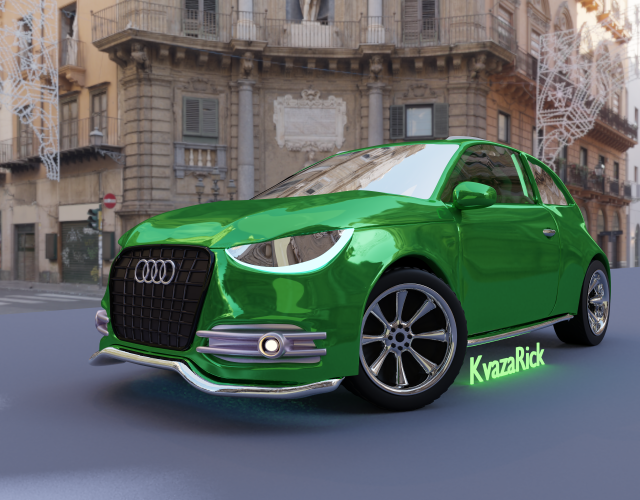 audia1 3D-Modell .c4d .max .obj .3ds .fbx .stl .blend 