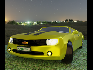 camaroaventador Modelo 3D